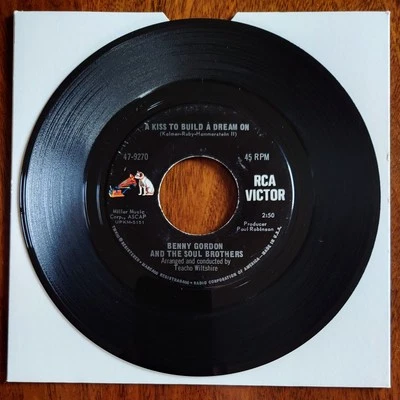 Benny Gordon And The Soul Brothers - A Kiss To Build A Dream On (Mod / R&B) VG+ - Image 1 of 2