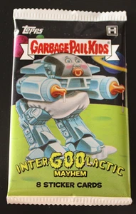 MÜLL EIMER KINDER 2023 InterGOOlactic Mayhem Packung mit 8 Karten - Bild 1 von 2