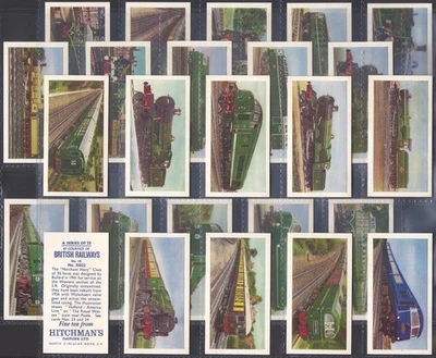 HITCHMANS DAIRIES (TEA)-FULL SET- BRITISH RAILWAYS 1971 (25 CARDS) EXCELLENT+++ - Image 1 of 4