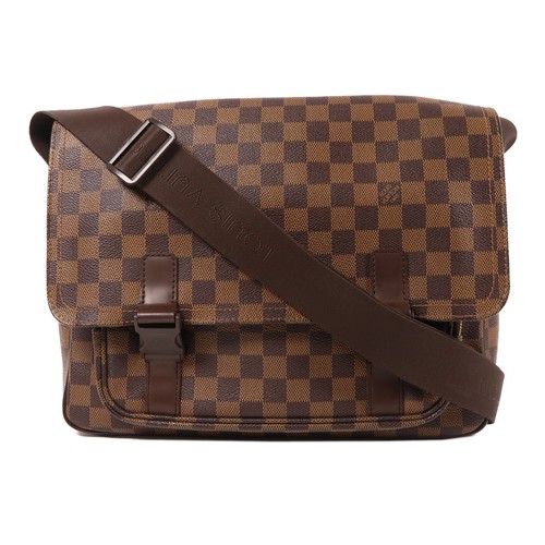 LOUIS VUITTON（LV） Borsa a tracolla Louis Vuitton LV Messenger N51125 Damier Ebene marrone