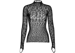Thierry Mugler X H&M - Women's Rhinestone Star Top LARGE NEW TAGS HM NWT Sleeve - Picture 1 of 1