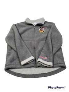 Disneyland Resort Fleece Zip Up Sweater - Picture 1 of 8