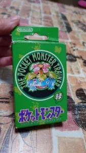 New Pokemon Playing Card Poker Green Deck Japanese Venusaur 1996 from Japan - Picture 1 of 15