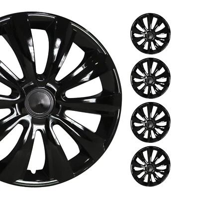 16 Inch Wheel Covers Hubcaps for Subaru Impreza Black - Изображение 1 из 4