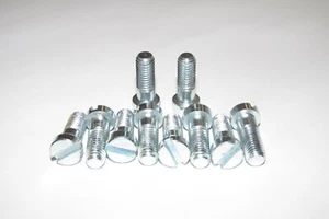 BSA BANTAM CLUTCH BRAKE LEVER STAINLESS STEEL PIVOT SCREWS 29-8813 ONE PAIR - Picture 1 of 8