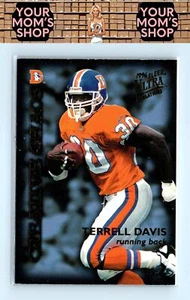 1996 Ultra Sensations #3H Curtis Martin / Terrell Davis Creative Chaos - Picture 1 of 2