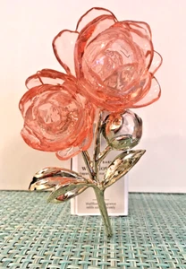 FLOWERS ON STEM WALLFLOWER PLUG DIFFUSER UNIT BATH BODY WORKS NWT PINK GOLD - Picture 1 of 5