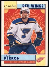 2022-23 UD O-Pee-Chee OPC Retro #176 David Perron - Detroit Red Wings