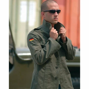 Bw Bundeswehr Chaqueta 44-54 Negro O. Oliva de Campo Molesquín Camisa - Imagen 1 de 3