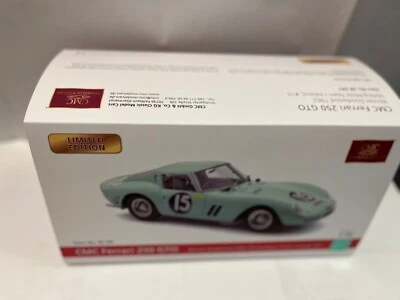 CMC M-247, Ferrari 250 GTO green RHD Goodwood 1962 #15 Stirling Moss, LIKE NEW - Bild 1 von 4