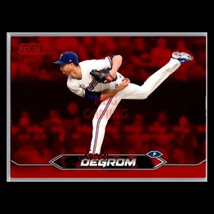 Jacob deGrom Red Foil 2024 Topps Stadium Club Texas Rangers #213 Baseball Card - Picture 1 of 2