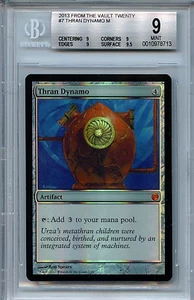 MTG Thran Dynamo BGS 9.0 (9) Mint FTV Twenty Magic Mystic Foil Amricons 8713 - Picture 1 of 2
