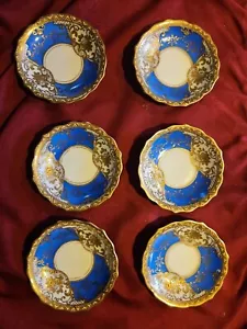 6- Butter Pats Japan Meito Porcelain - Picture 1 of 14