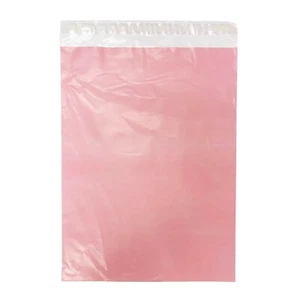 255x330mm Pink Courier Bags Mailing Satchel Light Rose Self Sealing Poly Mailer - Picture 1 of 2