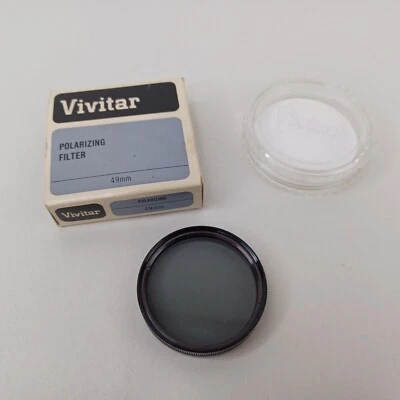 Vivitar 49mm Lens Polarizing Filter With Box - Image 1 of 4