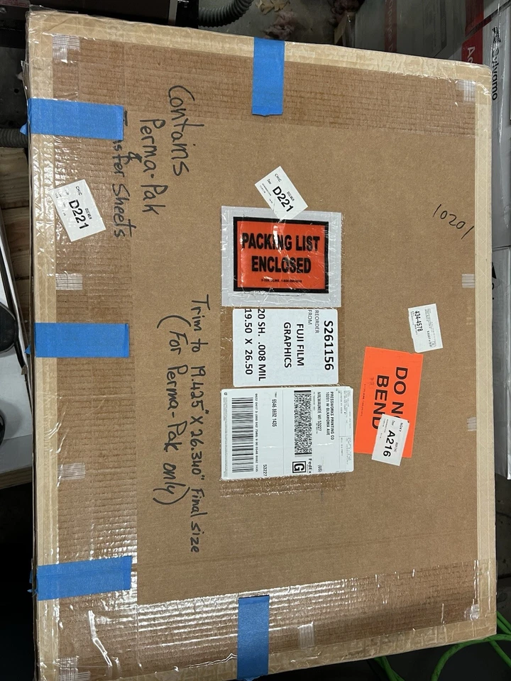 Transfer Perma PAC (ICP Film) Offset Printing Parts - Image 1 of 1