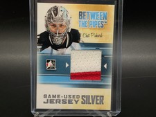 2010-11 ITG Between the Pipes Black Jersey Summit Edmonton Chet Pickard