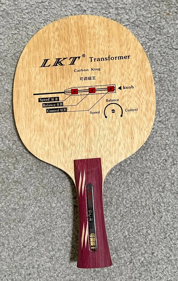LKT Transformer Carbon King Table Tennis Blade, OZ seller, New Foto 1 de 1