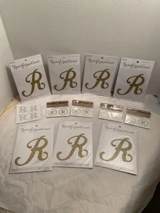Recollections Transfermations Scrapbooking Letter “R” Lot Of 12 - Picture 1 of 6