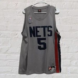 Vintage Nike Brooklyn Nets #5 Jason Kidd Jersey Men’s Sz Large - Picture 1 of 4