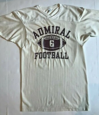 Camiseta deportiva vintage de CHAMPION ALMIRAL FOOTBALL talla S algodón nailon Foto 1 de 4