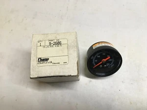 New Champ 9-2606 Air Compressor Line Gauge 0-300 PSI - Imagen 1 de 3