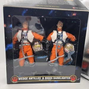 Star Wars 12" Wedge Antilles & Biggs Darklighter ~ FAO Schwarz Exclusive 1998 - Picture 1 of 3