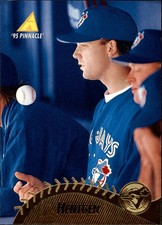 1995  Pinnacle Toronto Blue Jays Baseball Card #27 Pat Hentgen