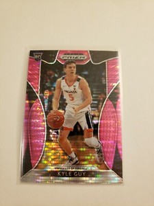Carsen Edwards 2019-20 Prizm Draft Pick Pink Pulsar RC Rookie Card #34
