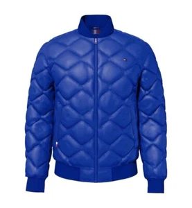 Tommy Hilfiger wattierte Steppjacke royalblau wasserabweisend Größe XS - Bild 1 von 15