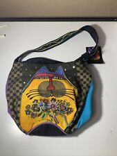 Fantasticats Laurel Burch Cat Canvas Purse Tote Bag Handbag