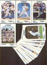 1991 DODGERS Police Safety/LAPD Baseball Team set w/MURRAY,CARTER,HERSHISER