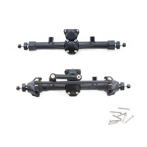 Front and Rear Axle Set Universal RC Car Parts for Axial SCX24 1/24 RC Truck - Picture 1 of 4