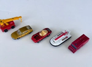 Vintage Matchbox series # 56,42, 57, 72 & 36 toy vehicles 1969-72 FREE shipping - Picture 1 of 14