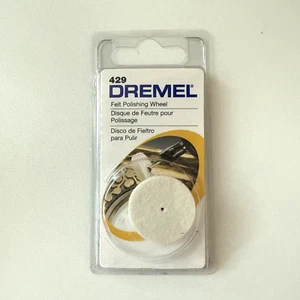 DREMEL 429 FELT POLISHING WHEEL NEW IN PACKAGE - Picture 1 of 2