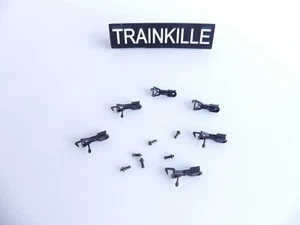 6520 / FLEISCHMANN 6 EYELET COUPLINGS + 6 FASTENERS - Picture 1 of 1