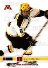 2007-08 Minnesota Golden Gophers #1 RJ Anderson