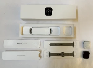 Apple Watch Series 6 44mm Titanium with all original accessories/box - Picture 1 of 3