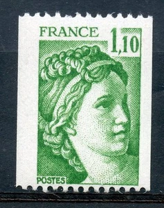 STAMP / TIMBRE FRANCE NEUF N° 2062 ** TYPE SABINE / ROULETTE  - Imagen 1 de 1