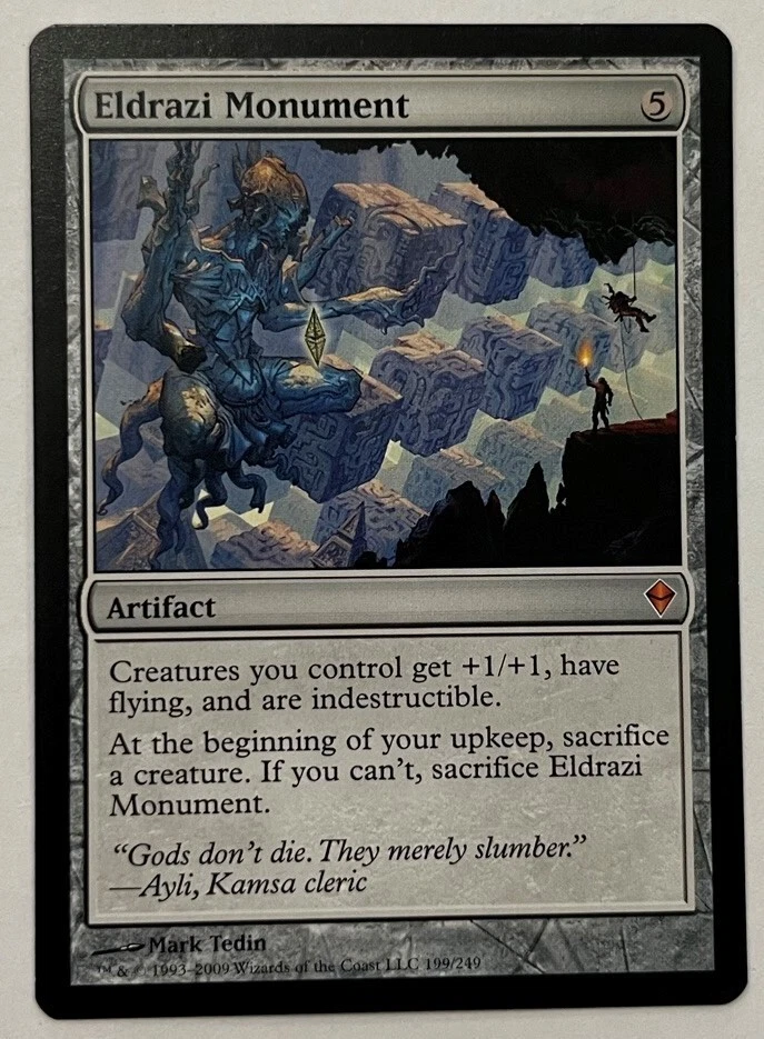 MTG Eldrazi Monument Zendikar 199/249 Regular Mythic - Image 1 of 1