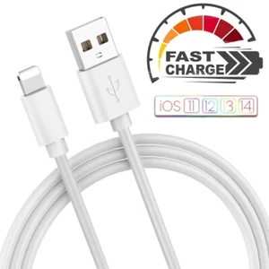CAVO 2 METRI ADATTO PER APPLE IPHONE 14/13/12/11/SE/PRO/MAX/MINI/XR/PLUS/8/IPAD - Foto 1 di 9