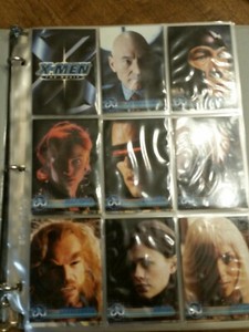 X-Men The Movie 2000 Topps Marvel Complete Set 1-72   ED2545