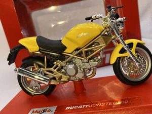 Maistoš„Ducati Monster R Motorcycle Motorbike - š„METALš„1:18 Scale - Picture 1 of 16