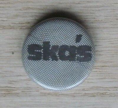 Ska's Vintage 25mm Pin Badge 2 Tone Madness The Specials Rude Boys Skinheads - Image 1 of 2