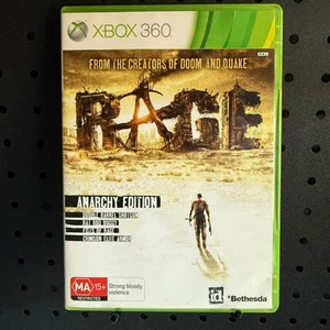 RAGE Anarchy Edition Xbox 360 Game PAL 3 discs + Manual + Tracked Delivery - Picture 1 of 7