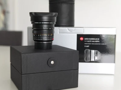 Leica Summilux-M 21mm f/1.4 ASPH – Traumzustand, Sammlerobjektiv, **wie neu** - Bild 1 von 4