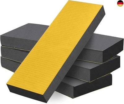 MARKE PUWOWYE 4 Garagen Wandschutz 30 x 10 x 3 cm, Selbstklebender Kantenschutz Schaumstoff,