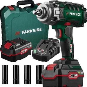 DESTORNILLADOR DE IMPACTO PARKSIDE PASSK 20-LI C4 20V BATERÍA 4AH CARGADOR 4.5A - Imagen 1 de 3