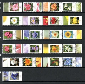 GERMANY MNH 2005-2012 FLORA - FLOWERS SELECTION - Picture 1 of 1