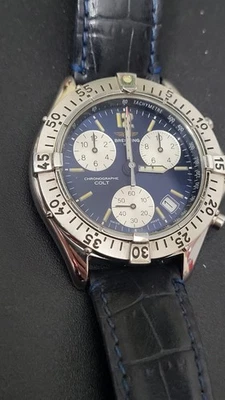 BREITLING  COLT CHRONOGRAPH QUARTZ  A53035 . 100 M . - Immagine 1 di 4
